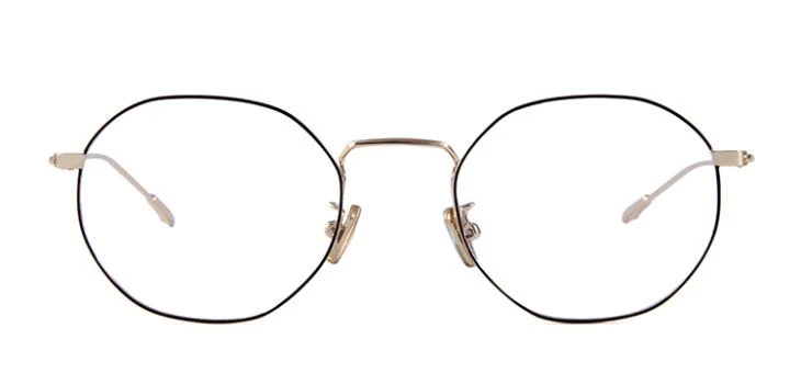 Metal Irregular Round Frame Optical Frame