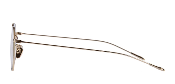 Metal Irregular Round Frame Optical Frame
