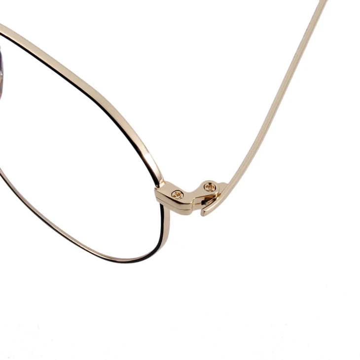 Metal Irregular Round Frame Optical Frame