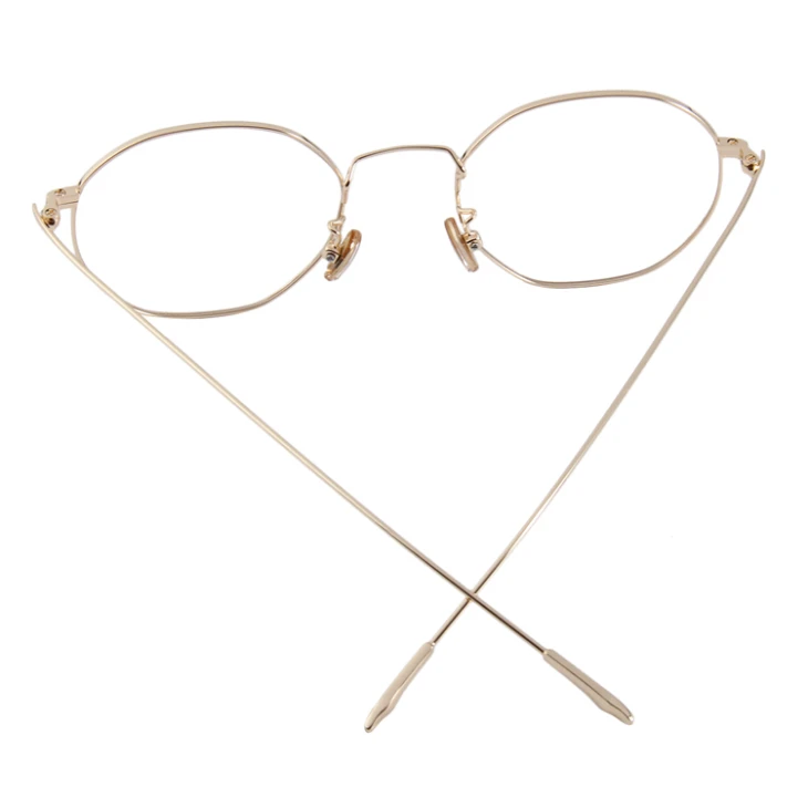 Metal Irregular Round Frame Optical Frame